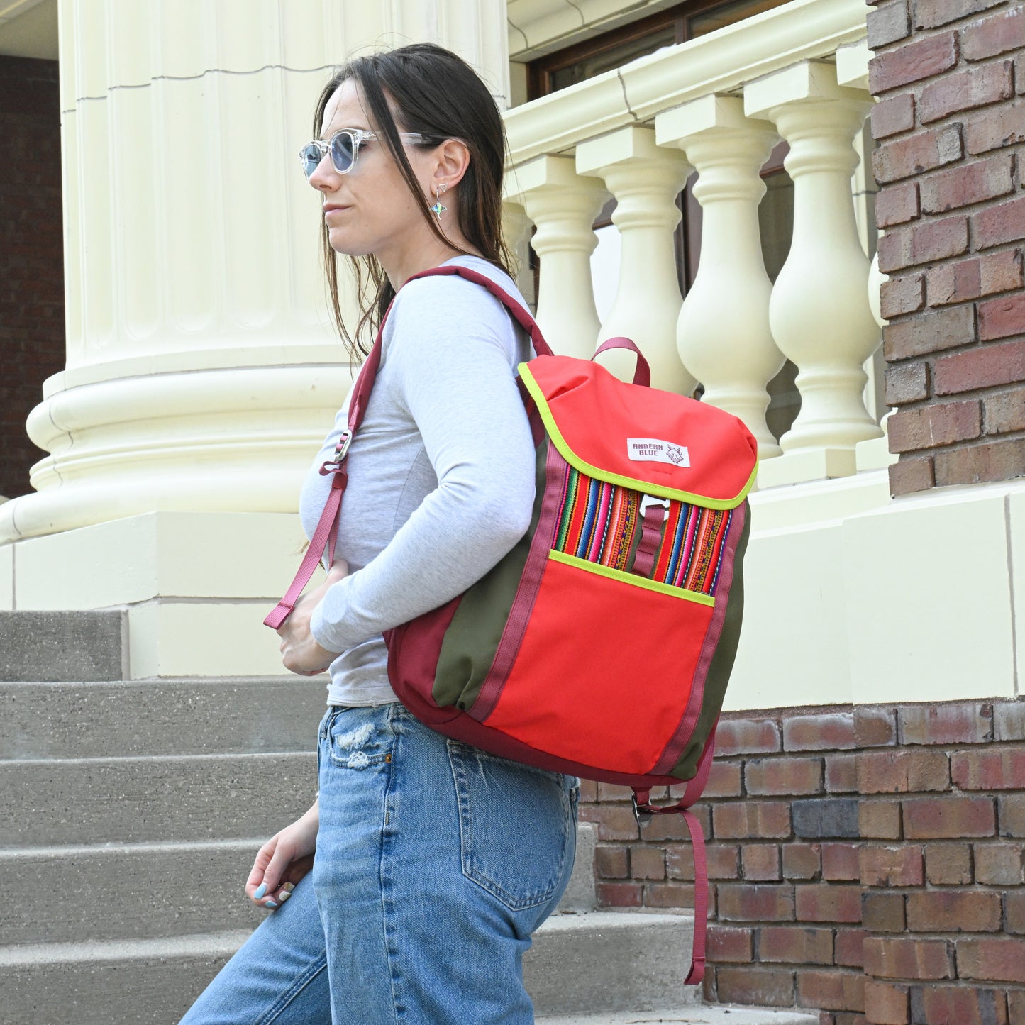 Andean Blue Backpack (Lliklla)