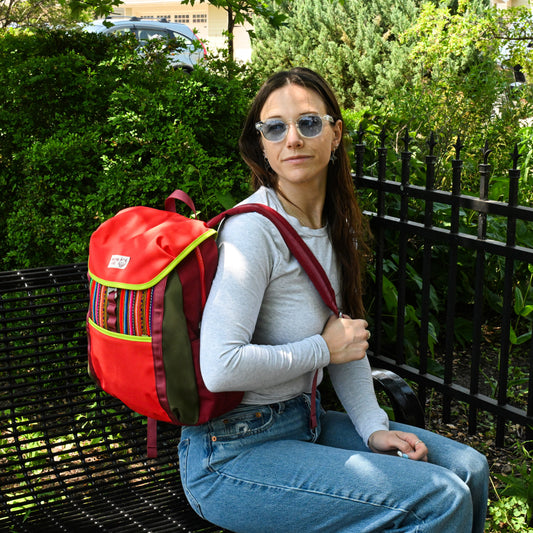 Andean Blue Backpack (Lliklla)