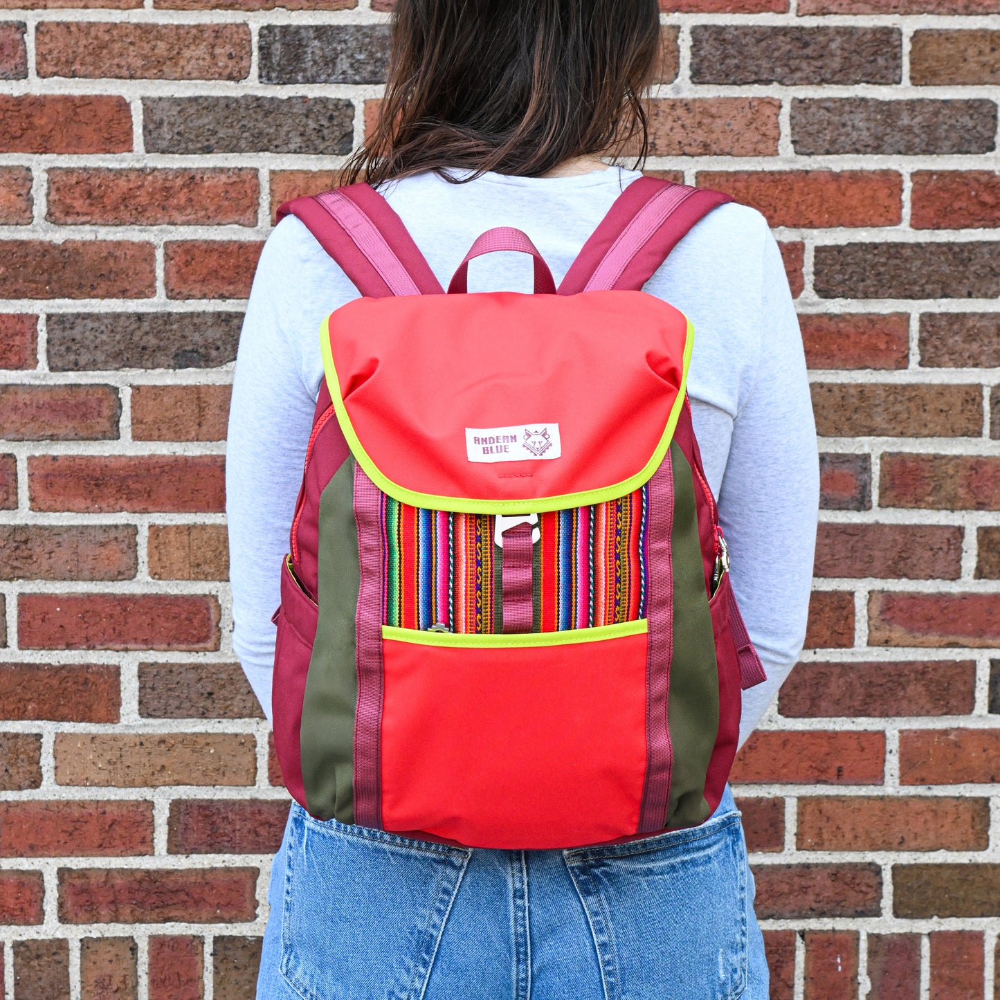Andean Blue Backpack (Lliklla)