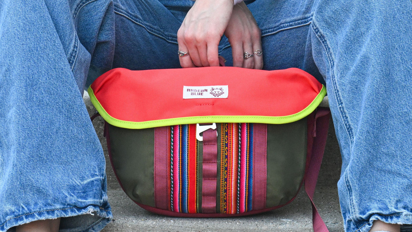 Andean Blue Shoulder Bag (Wayaqa)